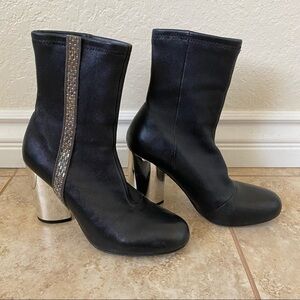 OPENING CEREMONY Dylan stretch leather sock boots size 37